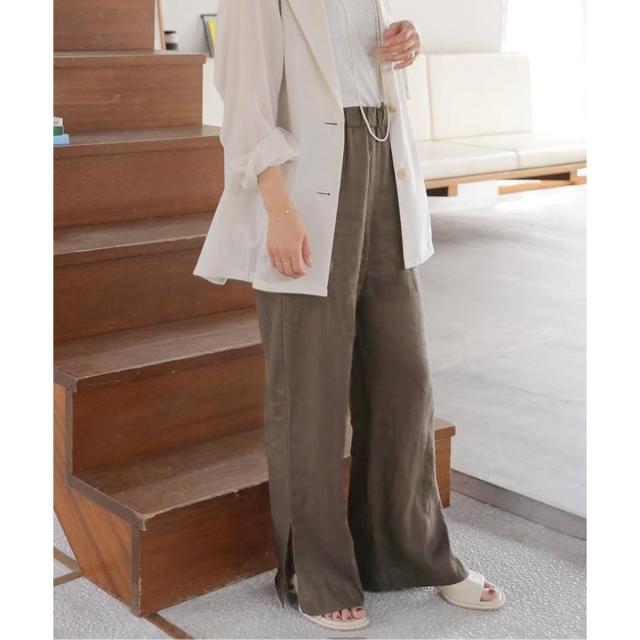 ジャーナルスタンダード レリューム（JOURNAL STANDARD relume）/《一部WEB限定追加5》麻スリットイージーパンツ