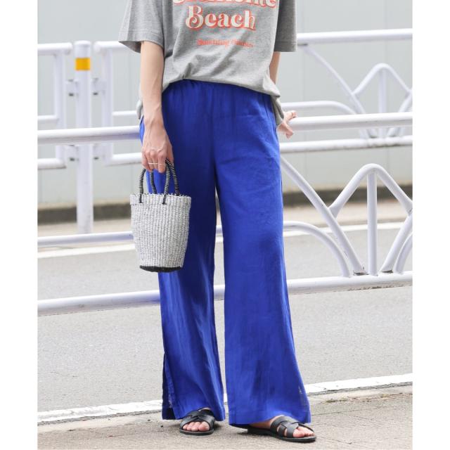 ジャーナルスタンダード レリューム（JOURNAL STANDARD relume）/《一部WEB限定追加5》麻スリットイージーパンツ