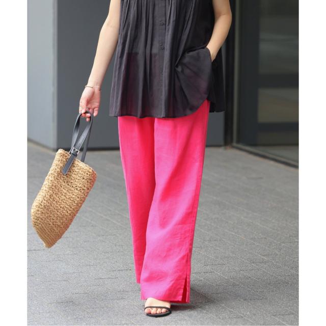 ジャーナルスタンダード レリューム（JOURNAL STANDARD relume）/《一部WEB限定追加5》麻スリットイージーパンツ