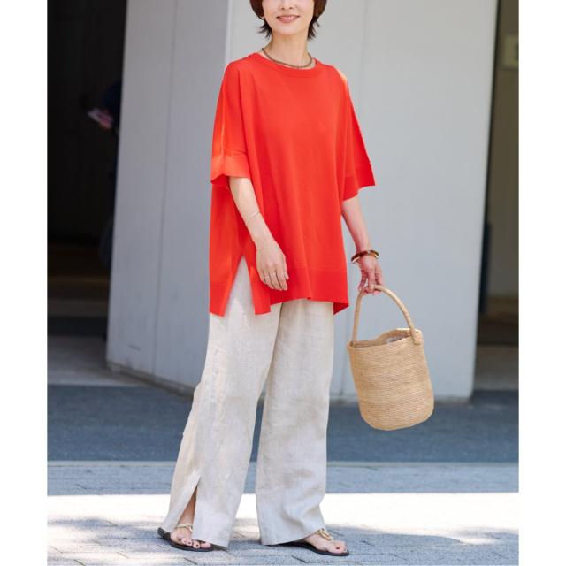 ジャーナルスタンダード レリューム（JOURNAL STANDARD relume）/《一部WEB限定追加5》麻スリットイージーパンツ