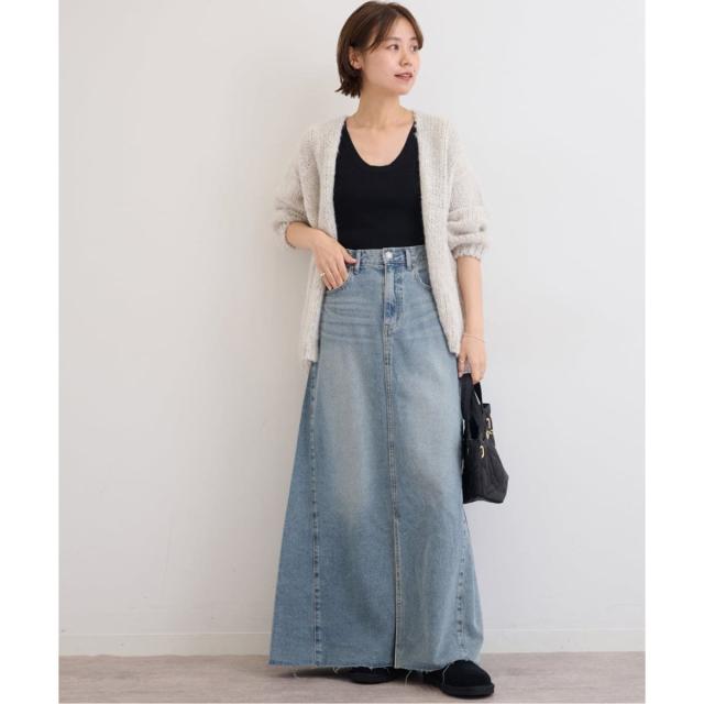 ジャーナルスタンダード レリューム（JOURNAL STANDARD relume）/《追加3》9oz C/R ジョイントデニムスカート