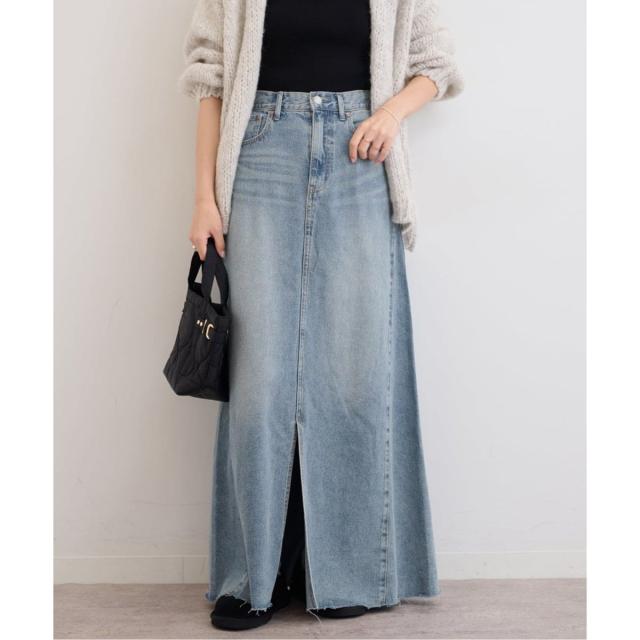 ジャーナルスタンダード レリューム（JOURNAL STANDARD relume）/《追加3》9oz C/R ジョイントデニムスカート