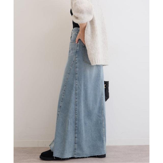 ジャーナルスタンダード レリューム（JOURNAL STANDARD relume）/《追加3》9oz C/R ジョイントデニムスカート