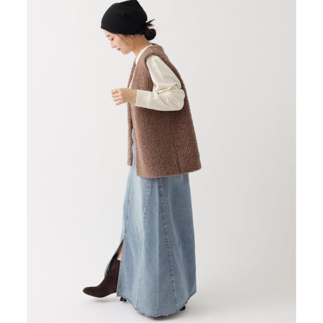 ジャーナルスタンダード レリューム（JOURNAL STANDARD relume）/《追加3》9oz C/R ジョイントデニムスカート