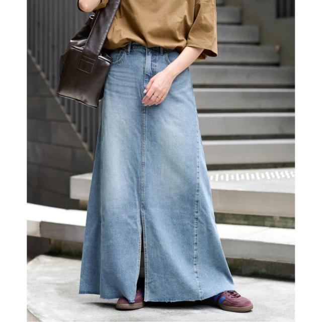 ジャーナルスタンダード レリューム（JOURNAL STANDARD relume）/《追加3》9oz C/R ジョイントデニムスカート
