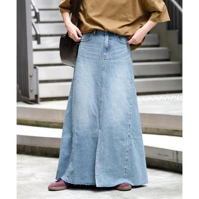 ジャーナルスタンダード レリューム（JOURNAL STANDARD relume）/《追加3》9oz C/R ジョイントデニムスカート