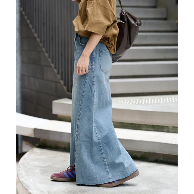 ジャーナルスタンダード レリューム（JOURNAL STANDARD relume）/《追加3》9oz C/R ジョイントデニムスカート