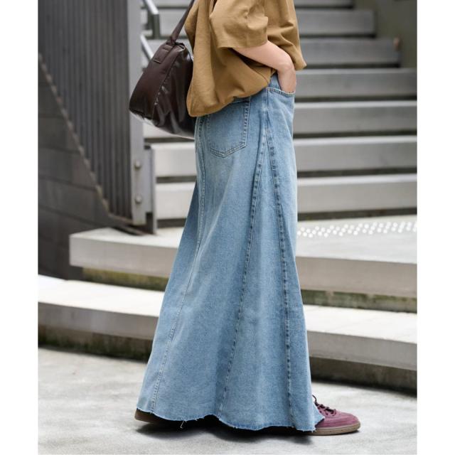 ジャーナルスタンダード レリューム（JOURNAL STANDARD relume）/《追加3》9oz C/R ジョイントデニムスカート