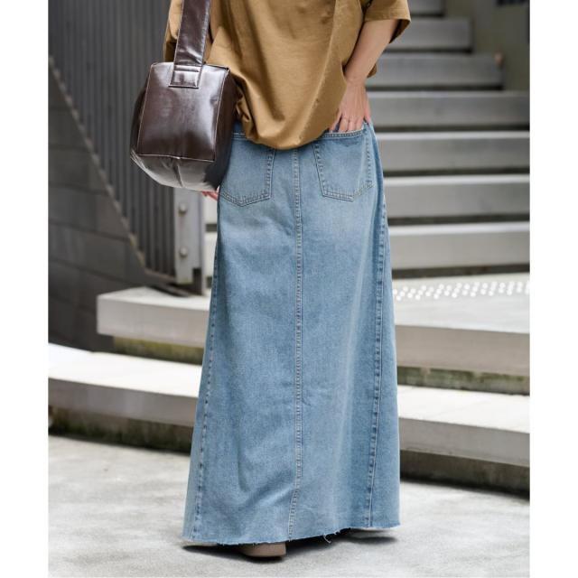 ジャーナルスタンダード レリューム（JOURNAL STANDARD relume）/《追加3》9oz C/R ジョイントデニムスカート