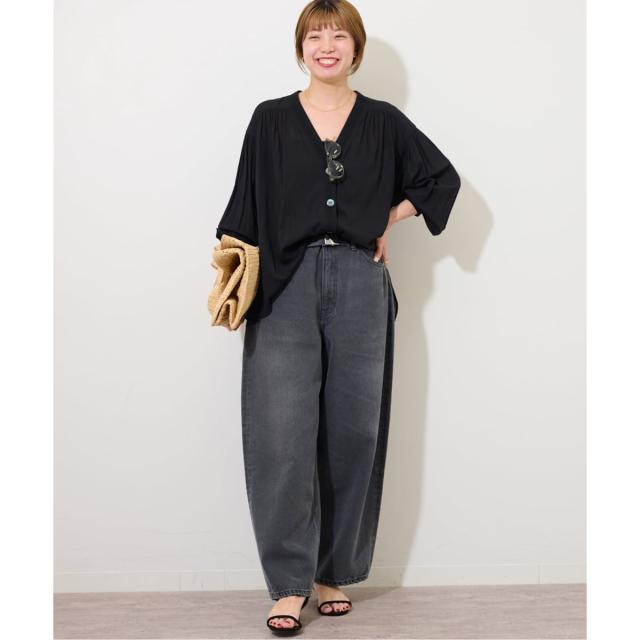 ジャーナルスタンダード レリューム（JOURNAL STANDARD relume）/《追加2》T/R強撚ブラウス