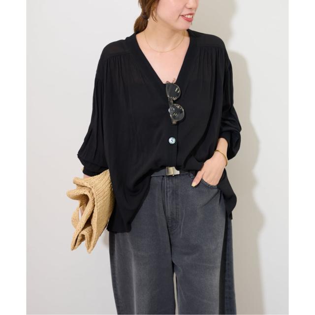 ジャーナルスタンダード レリューム（JOURNAL STANDARD relume）/《追加2》T/R強撚ブラウス