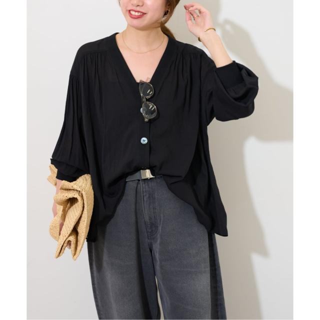 ジャーナルスタンダード レリューム（JOURNAL STANDARD relume）/《追加2》T/R強撚ブラウス