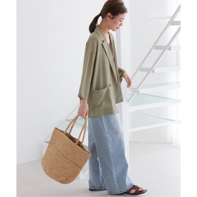 ジャーナルスタンダード レリューム（JOURNAL STANDARD relume）/《追加4》シアーテーラードジャケット