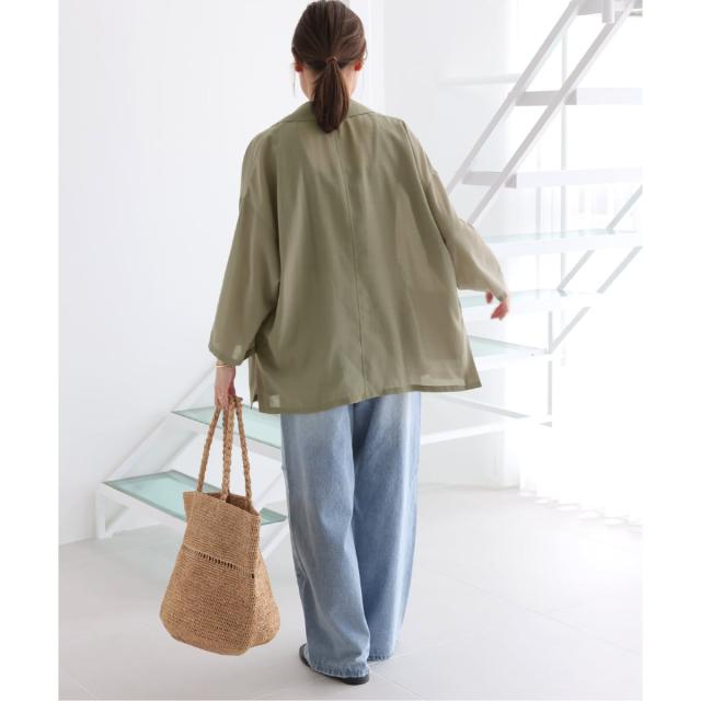 ジャーナルスタンダード レリューム（JOURNAL STANDARD relume）/《追加4》シアーテーラードジャケット