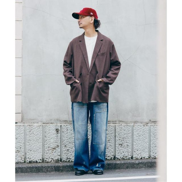 ジャーナルスタンダード レリューム（JOURNAL STANDARD relume）/バスケット ”ウォッシャブル” ダブルブレスト ジャケット