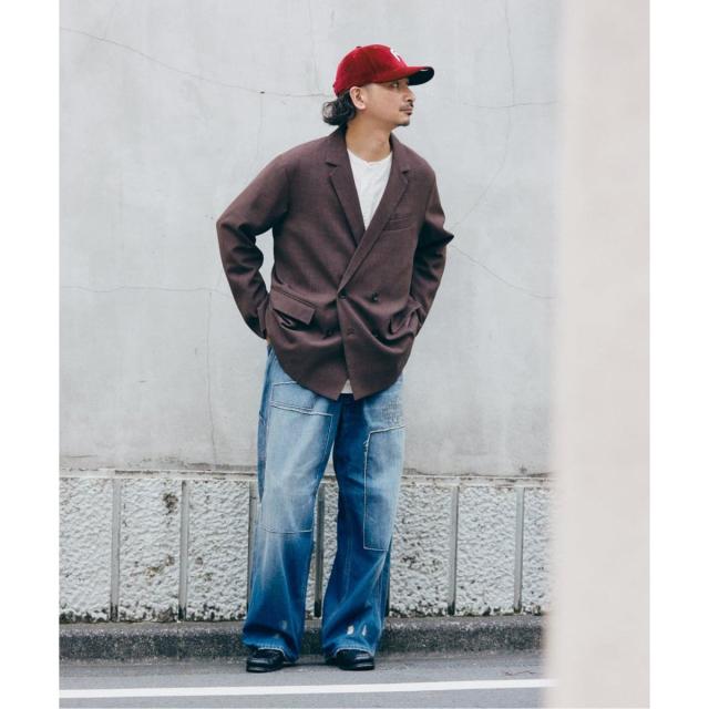 ジャーナルスタンダード レリューム（JOURNAL STANDARD relume）/バスケット ”ウォッシャブル” ダブルブレスト ジャケット