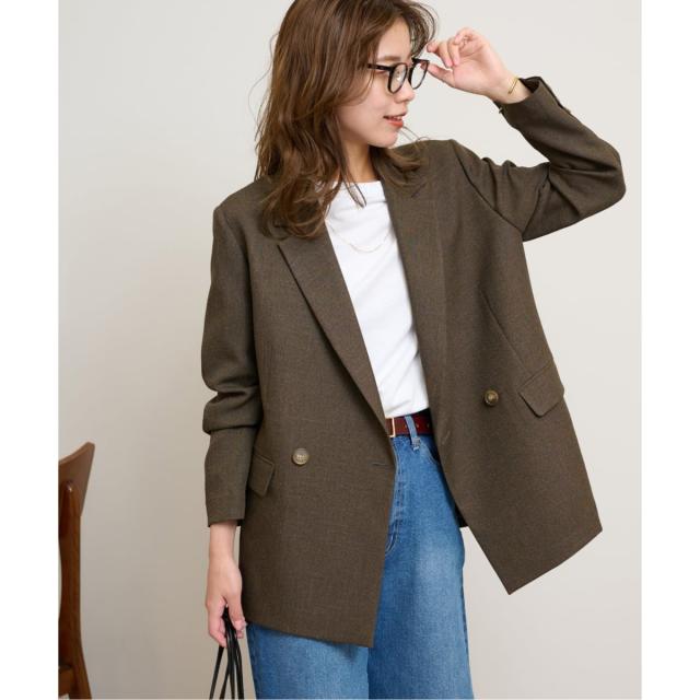 ジャーナルスタンダード レリューム（JOURNAL STANDARD relume）/《追加》シャークツイードテーラードジャケット
