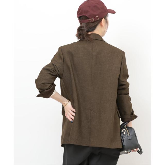 ジャーナルスタンダード レリューム（JOURNAL STANDARD relume）/《追加》シャークツイードテーラードジャケット