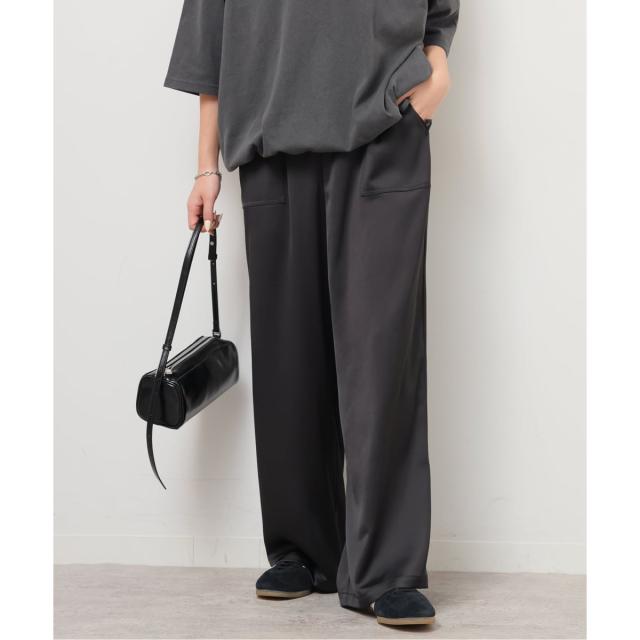 ジャーナルスタンダード レリューム（JOURNAL STANDARD relume）/《追加 / 新色》サテンベイカーパンツ