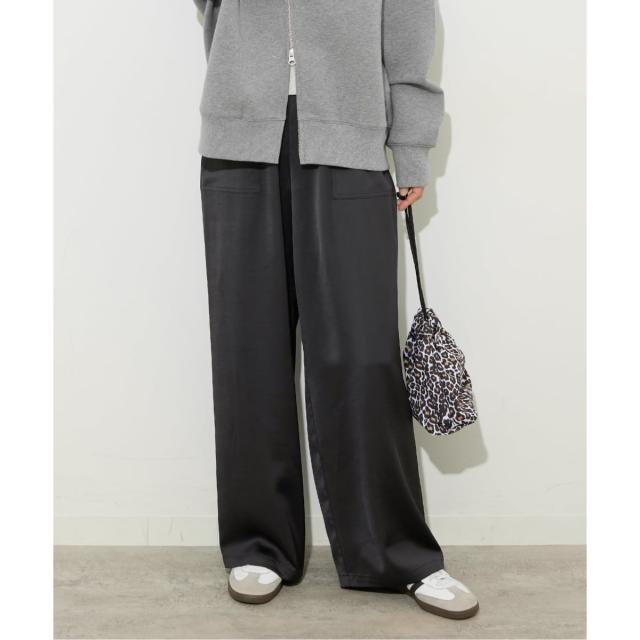 ジャーナルスタンダード レリューム（JOURNAL STANDARD relume）/《追加 / 新色》サテンベイカーパンツ