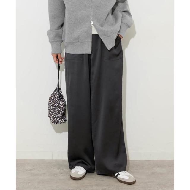 ジャーナルスタンダード レリューム（JOURNAL STANDARD relume）/《追加 / 新色》サテンベイカーパンツ