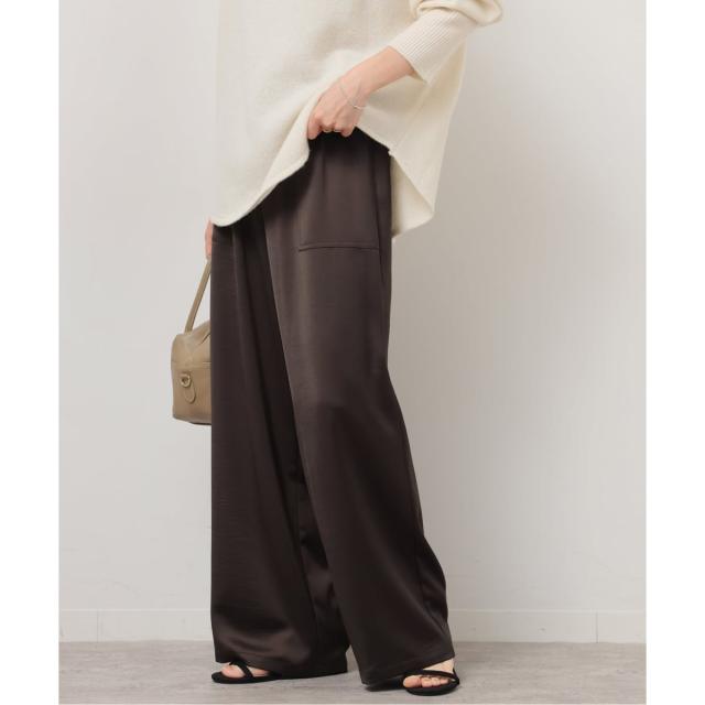 ジャーナルスタンダード レリューム（JOURNAL STANDARD relume）/《追加 / 新色》サテンベイカーパンツ