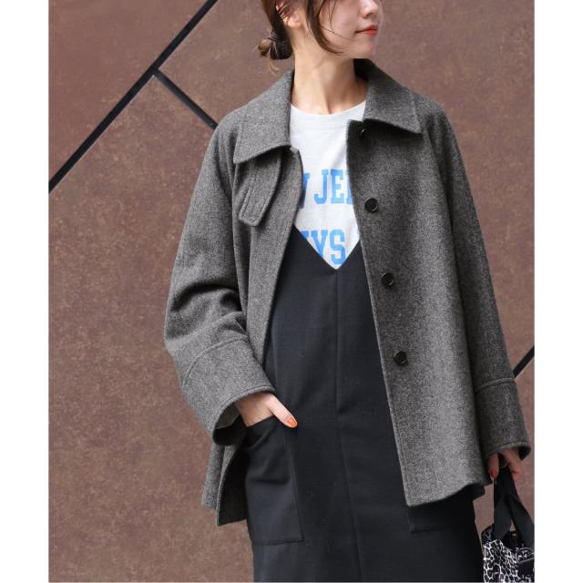 ジャーナルスタンダード レリューム（JOURNAL STANDARD relume）/《追加》尾州ウールスーパー100Aラインコート