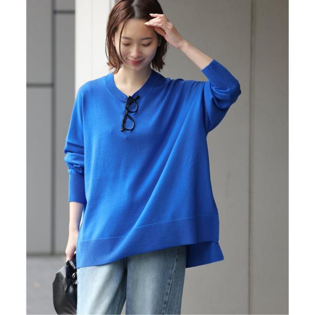 ジャーナルスタンダード レリューム（JOURNAL STANDARD relume）/《一部WEB限定追加 / 新色》BiellaYarnワイドクルーネックプルオーバー