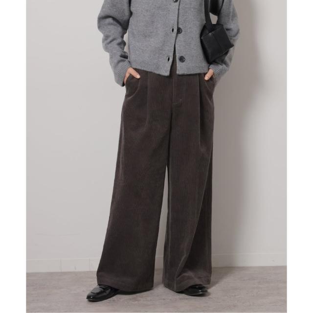 ジャーナルスタンダード レリューム（JOURNAL STANDARD relume）/《追加 / 新色》ウォッシャブルコーデュロイタックワイドパンツ