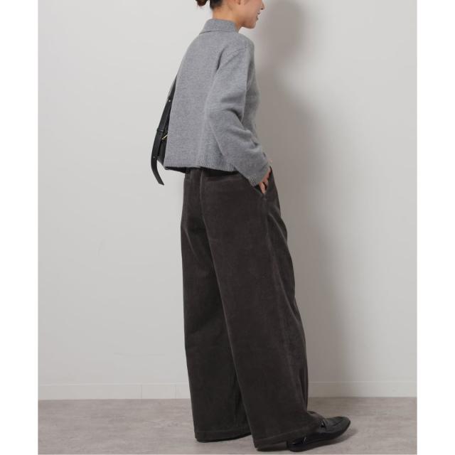ジャーナルスタンダード レリューム（JOURNAL STANDARD relume）/《追加 / 新色》ウォッシャブルコーデュロイタックワイドパンツ