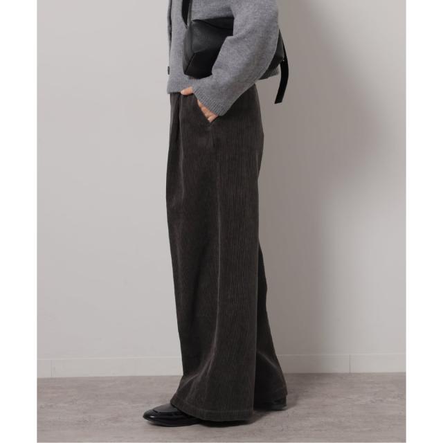 ジャーナルスタンダード レリューム（JOURNAL STANDARD relume）/《追加 / 新色》ウォッシャブルコーデュロイタックワイドパンツ