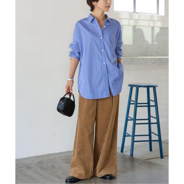 ジャーナルスタンダード レリューム（JOURNAL STANDARD relume）/《追加 / 新色》ウォッシャブルコーデュロイタックワイドパンツ