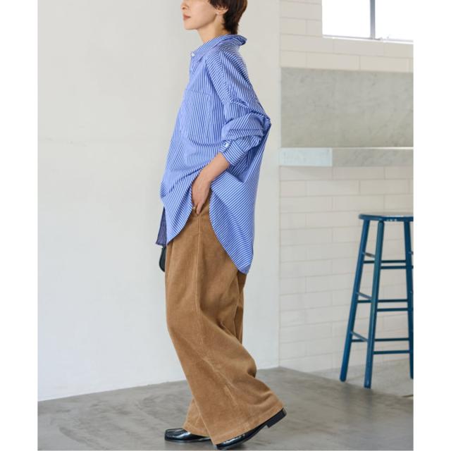 ジャーナルスタンダード レリューム（JOURNAL STANDARD relume）/《追加 / 新色》ウォッシャブルコーデュロイタックワイドパンツ