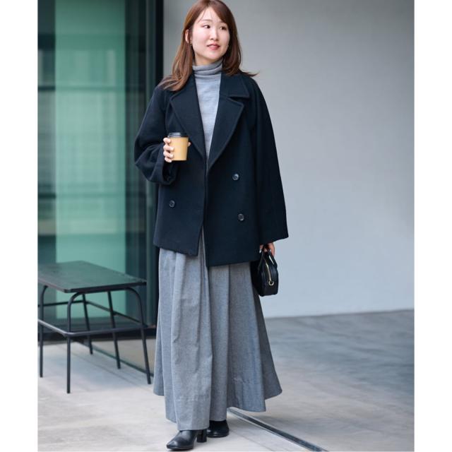 ジャーナルスタンダード レリューム（JOURNAL STANDARD relume）/《WEB限定》尾州ウールショートPコート