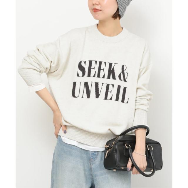 ジャーナルスタンダード レリューム（JOURNAL STANDARD relume）/《一部WEB限定》コットンカシミヤミックスロゴニット