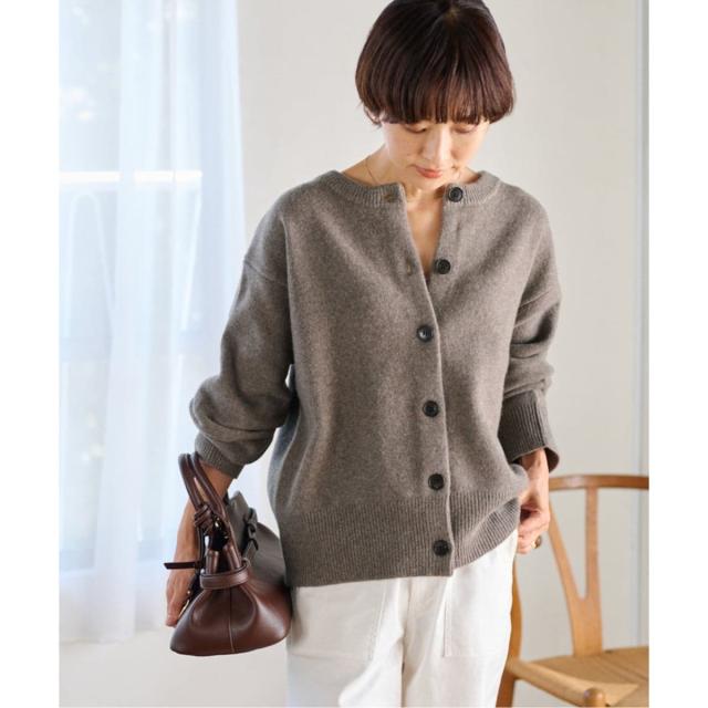 ジャーナルスタンダード レリューム（JOURNAL STANDARD relume）/ウールカシミヤ2WAYクルーネックカーディガン