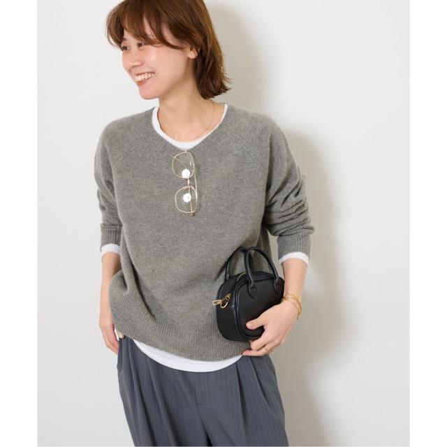 ジャーナルスタンダード レリューム（JOURNAL STANDARD relume）/《追加 / 新色》ウールカシミヤVネックプルオーバー