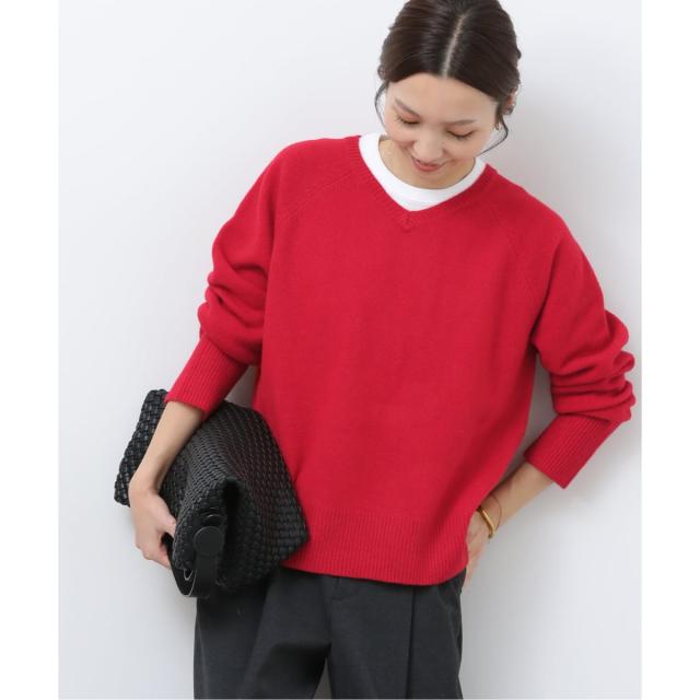 ジャーナルスタンダード レリューム（JOURNAL STANDARD relume）/《追加 / 新色》ウールカシミヤVネックプルオーバー