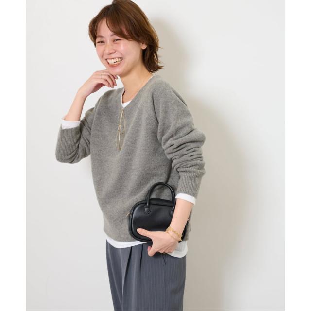 ジャーナルスタンダード レリューム（JOURNAL STANDARD relume）/《追加 / 新色》ウールカシミヤVネックプルオーバー