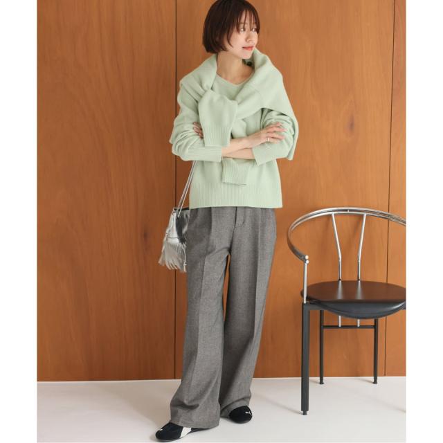 ジャーナルスタンダード レリューム（JOURNAL STANDARD relume）/《追加 / 新色》ウールカシミヤVネックプルオーバー