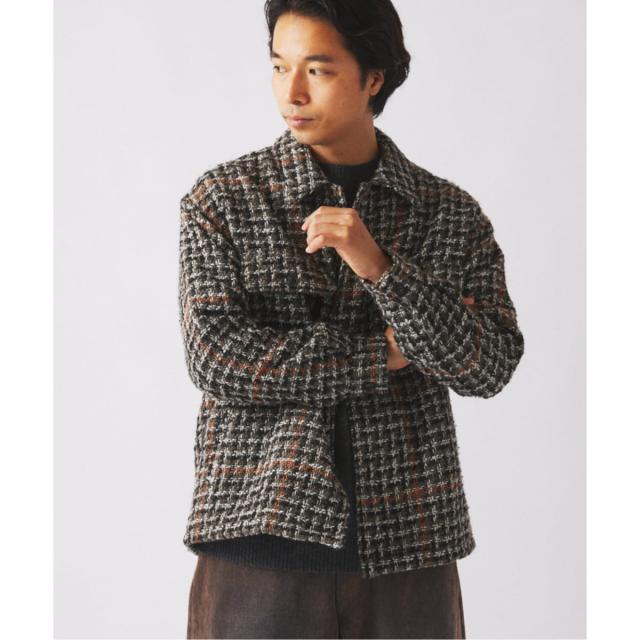 ジャーナルスタンダード レリューム（JOURNAL STANDARD relume）/ループ ツイードチェック CPO ブルゾン