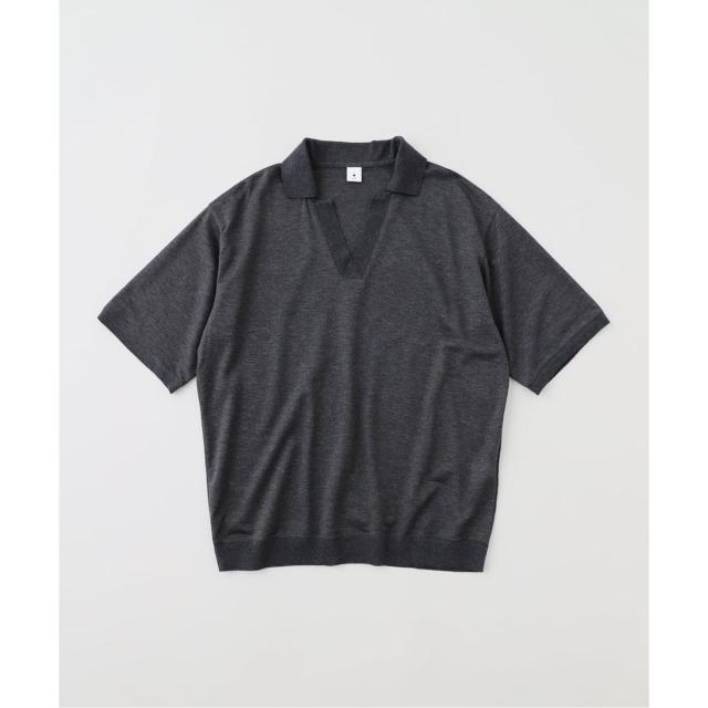 【NEW】ジャーナルスタンダード レリューム（JOURNAL STANDARD relume）/mocT / モクティ 別注 リヨセル スキッパー ポロシャツ
