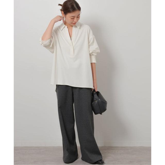 ジャーナルスタンダード レリューム（JOURNAL STANDARD relume）/《追加 / 新色》カルゼスキッパーブラウス