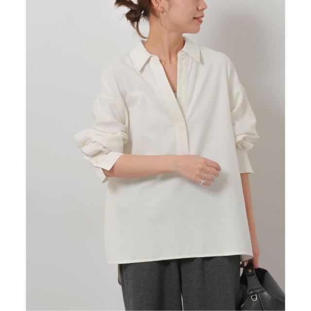 ジャーナルスタンダード レリューム（JOURNAL STANDARD relume）/《追加 / 新色》カルゼスキッパーブラウス
