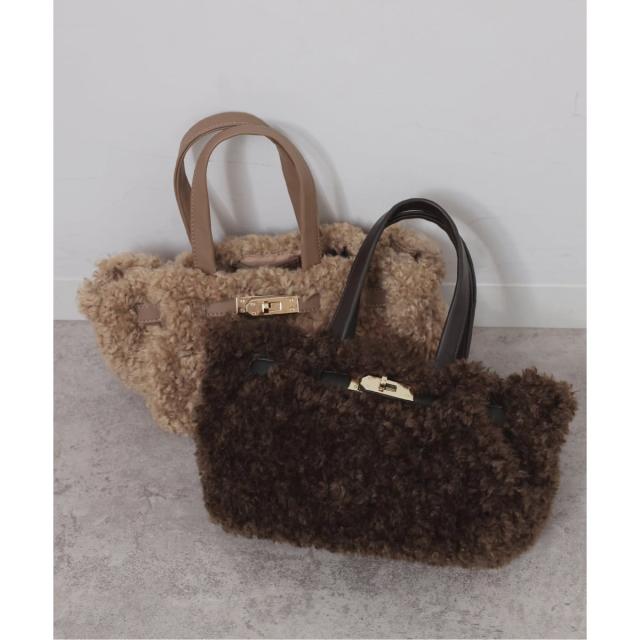 ジャーナルスタンダード レリューム（JOURNAL STANDARD relume）/【VELETTO/ヴェレット】 カーリーファーハンドBAG