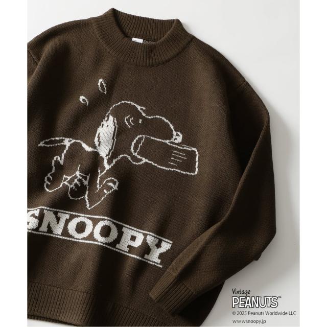 ジャーナルスタンダード レリューム（JOURNAL STANDARD relume）/PEANUTS / ピーナッツ 別注 ダブル ジャガードニット