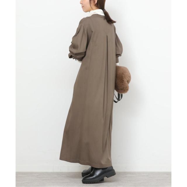 ジャーナルスタンダード レリューム（JOURNAL STANDARD relume）/《WEB限定》レーヨンツイルロングワンピース