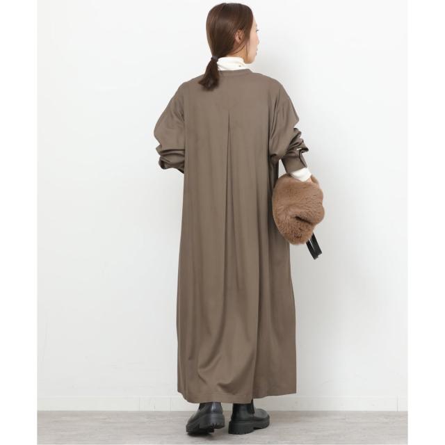 ジャーナルスタンダード レリューム（JOURNAL STANDARD relume）/《WEB限定》レーヨンツイルロングワンピース