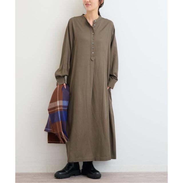 ジャーナルスタンダード レリューム（JOURNAL STANDARD relume）/《WEB限定》レーヨンツイルロングワンピース