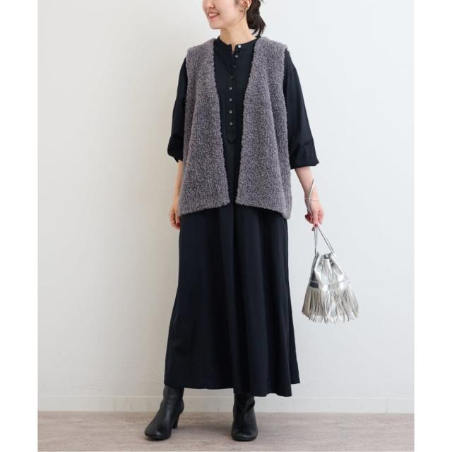 ジャーナルスタンダード レリューム（JOURNAL STANDARD relume）/《WEB限定》レーヨンツイルロングワンピース